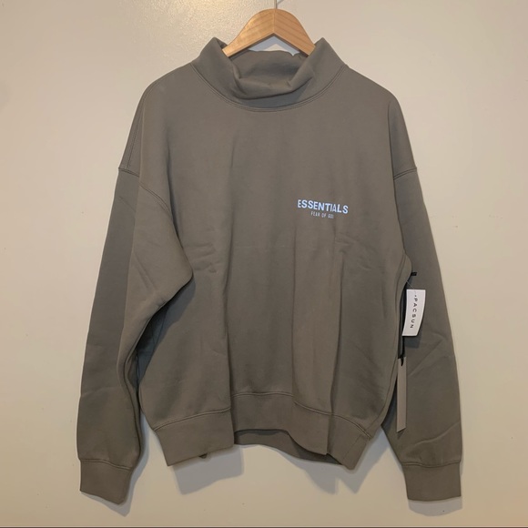 Fear of God Sweaters - Fear of God Essentials Mock Neck